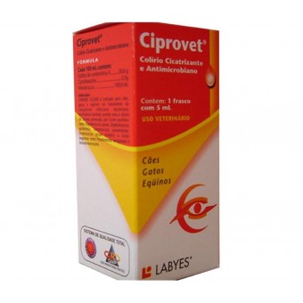 Ciprovet Colírio - 5ml Ciprovet Colírio - 5ml