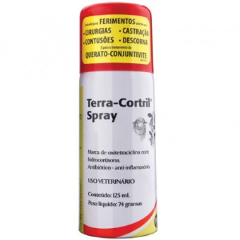 Terra-Cortril Spray - 125 ml Terra-Cortril Spray - 125 ml