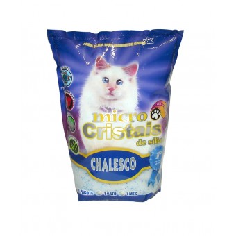 Areia Sanitaria Felina Sílica Microsilica Chalesco - 1,7 kg Areia Sanitaria Felina Sílica Microsilica Chalesco - 1,7 kg